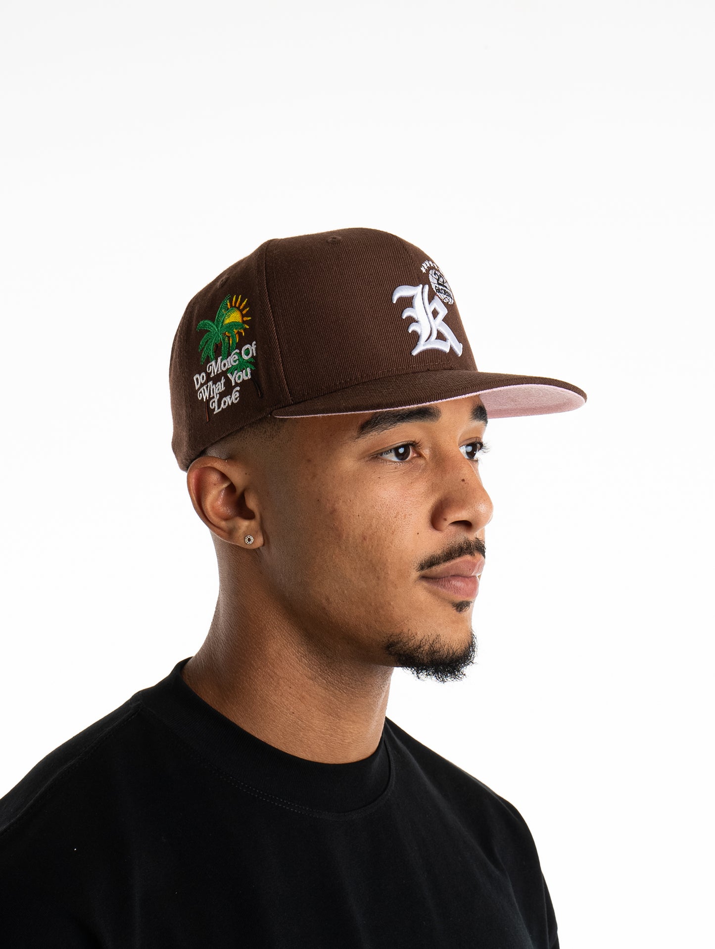 ALL STAR CAP | BROWN & PINK