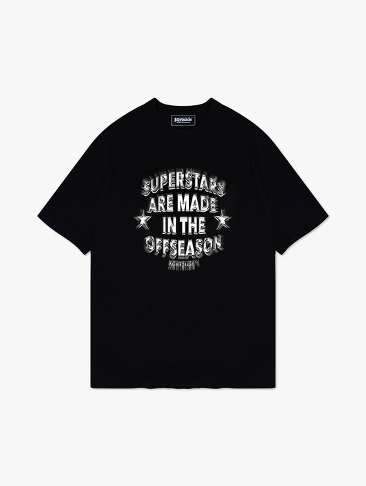 SUPERSTAR CHROME TEE | BLACK