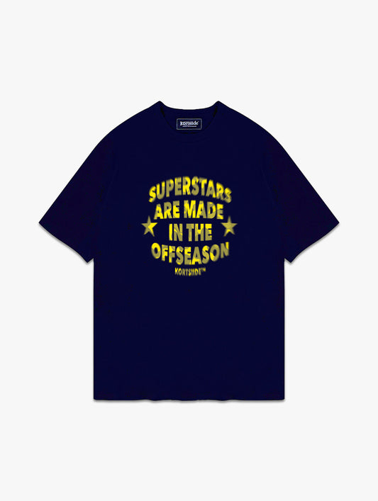 SUPERSTAR HONEYCOMB TEE | NAVY