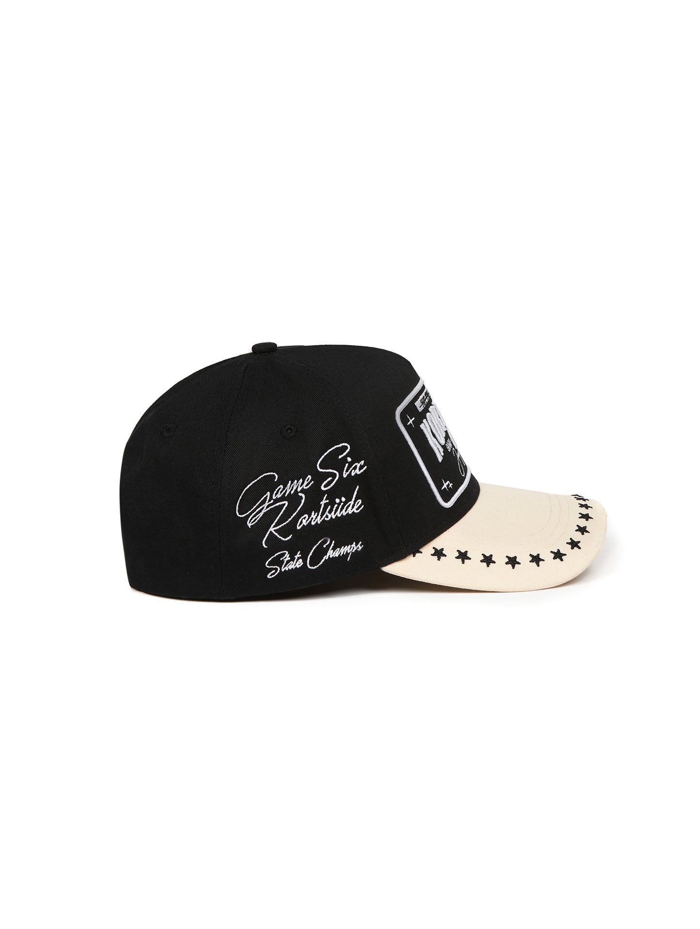 SUPERSTAR CAP  | BLACK & BEIGE